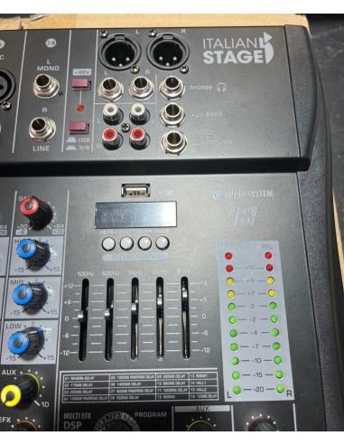 Italian Stage 2MIX8PRO 8 Canali Mixer...