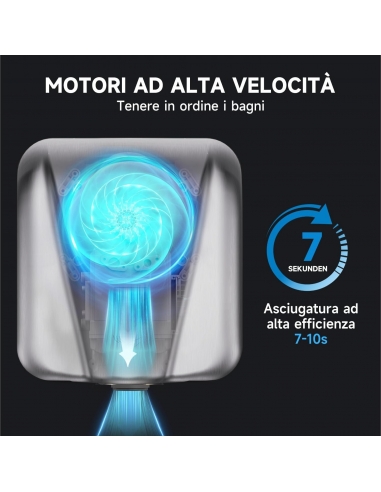 AIKE AK2812 Asciugamani Elettrico...