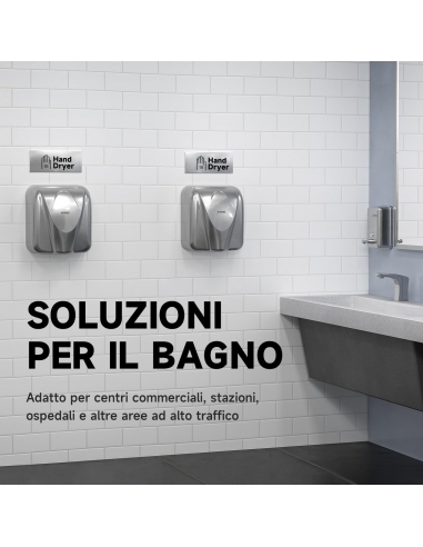 AIKE AK2812 Asciugamani Elettrico...