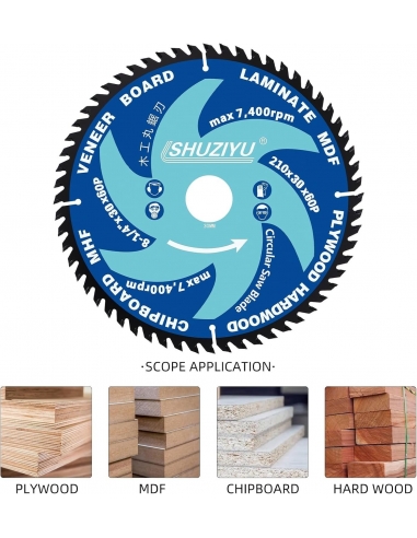 SHUZIYU. 210mm-60T, Foro Centrale...