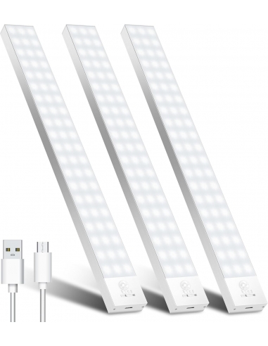 OUILA Led x3 Armadio con sensore di...