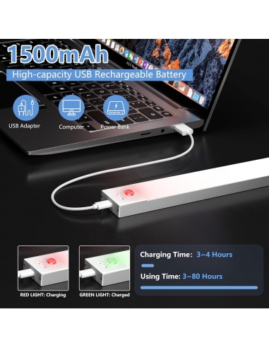 OUILA Led x3 Armadio con sensore di...