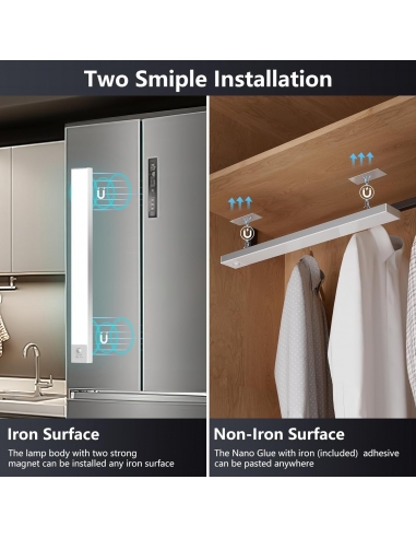 OUILA Led x3 Armadio con sensore di...