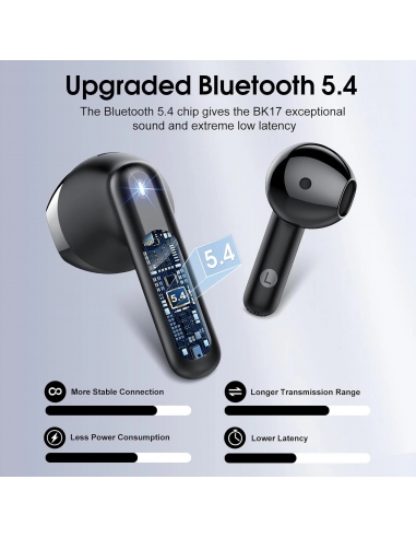 Cillso H97 Cuffie Bluetooth,...