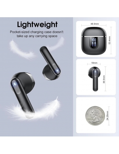 Cillso H97 Cuffie Bluetooth,...