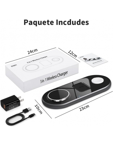 JESWO Caricabatterie wireless...