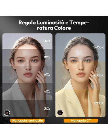 VIJIM VL81 Flash Luce per Video, Led...