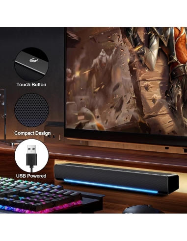 Marboo Soundbar Altoparlanti USB per...