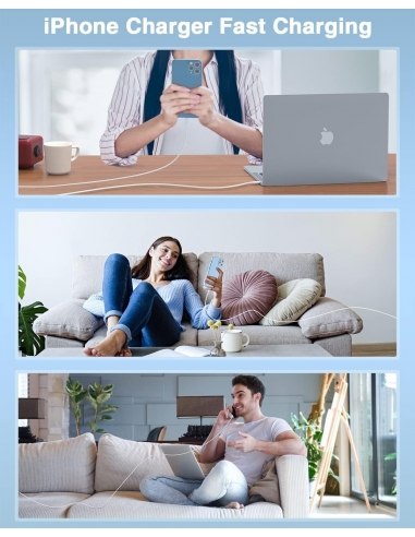 SAKAHYRO Caricatore Rapido iPhone...