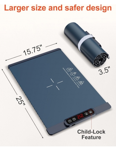 Dish Warming Tray Vassoio Riscaldante...
