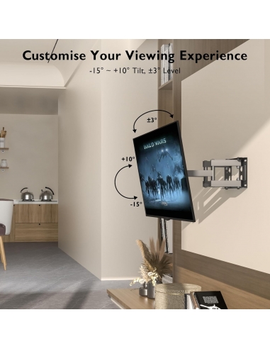 BONTEC Supporto da Parete per TV al...