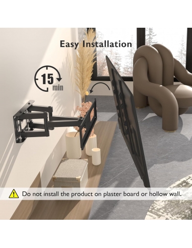 BONTEC Supporto da Parete per TV al...