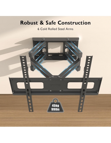 BONTEC Supporto da Parete per TV al...