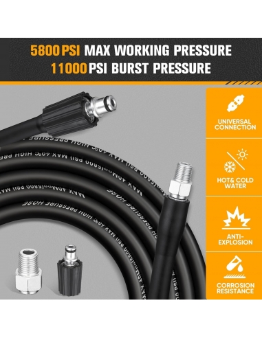 Ampvolts Set di tubi flessibili per...