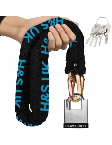 H&S Catena per Bici, Moto Antifurto...