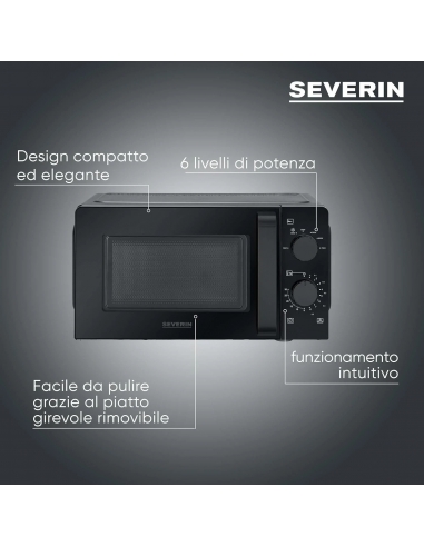 SEVERIN MW9180 Microonde Capacità Di...