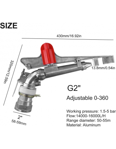 ZYWUOI Irrigatore da Giardino,...