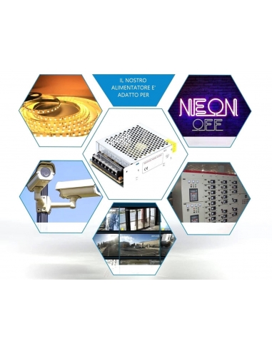 YECNA Trasformatore 10 Ampere 12 Volt...