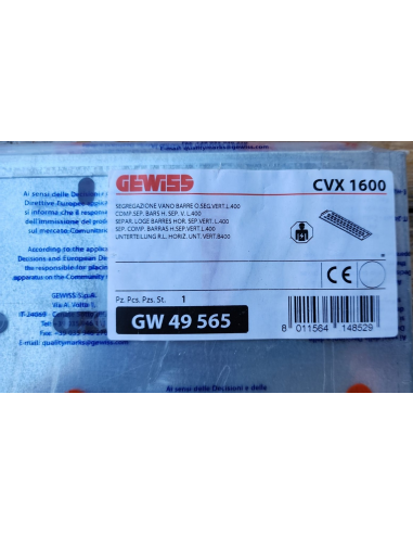 Gewiss CVX1600 Barra Per QUADRI...