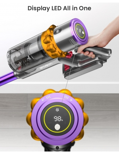 Anyson 45KPa/550W Aspirapolvere Senza...