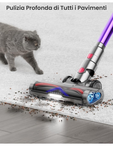 Anyson 45KPa/550W Aspirapolvere Senza...