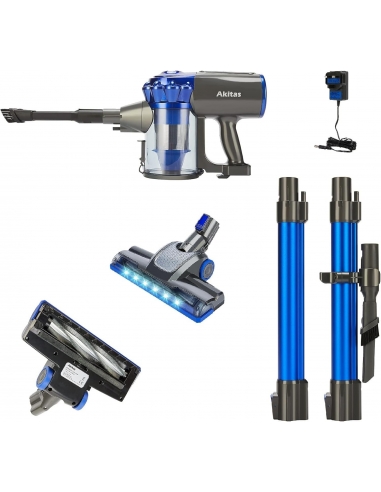 Akitas V8 3in1 Potente Aspirapolvere...