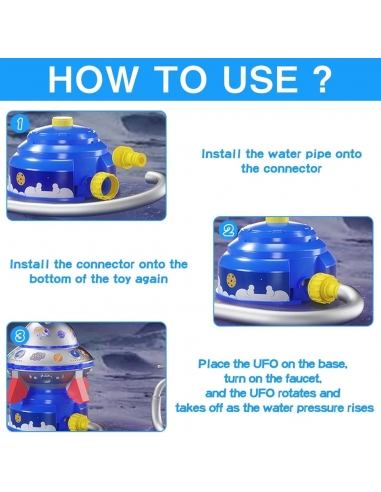 UFO WATER WX2315 Rocket Sprinkler...