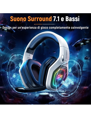 Ozeino OW810 Cuffie Gaming Wireless...