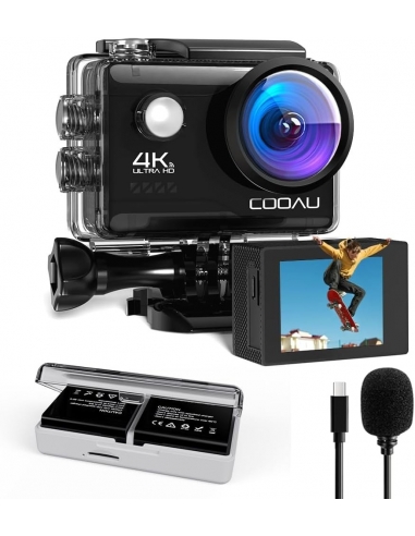 COOAU CU-SPC06 Action Cam 4K60 fps...