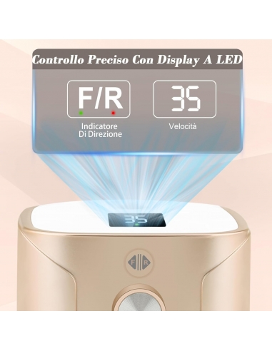 Kredioo NCE-318 Fresa per Unghie...