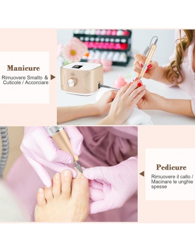 Kredioo NCE-318 Fresa per Unghie...