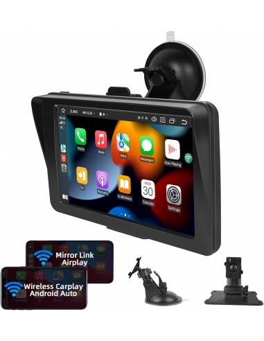 Podofo SH4AMPOD Autoradio Portatile...