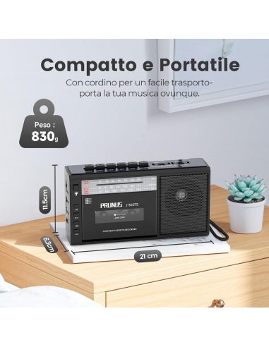 PRUNUS J-360TS Radio Cassette...