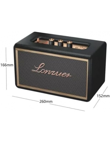 LONRUER DREAM Altoparlante Bluetooth,...
