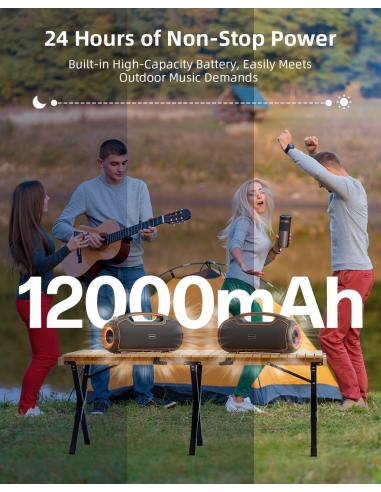 VUOPAX B48A Cassa Bluetooth Potente...