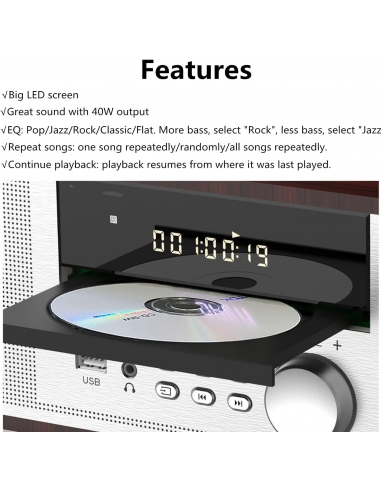 Hanlim HL-816 Sistema stereo CD 40 W...