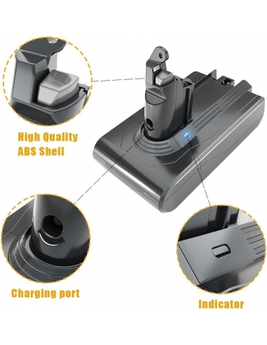 STANEW V6 Batteria di Ricambio per...