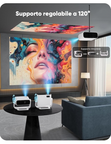 WIELIO AT-M269D Proiettore...