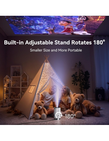 POLOCSH P6 Mini proiettore con WiFi e...