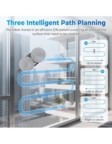 GPANVOR 3MOD Robot Lavavetri, 8000Pa...