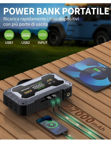 AIMAPOW A40 Avviatore Auto e...