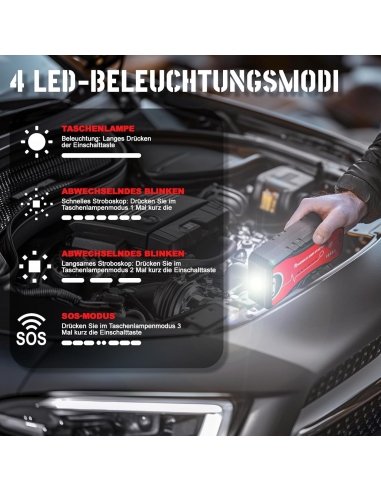 NWOUIIAY NW100 Avviatore Batteria...