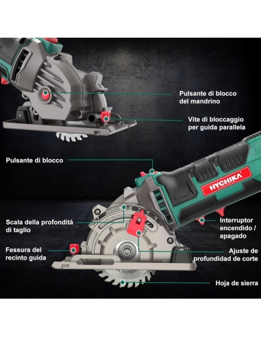 HYCHIKA M1Y-DU05-85 Sega Circolare...