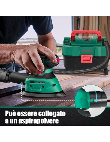 HYCHIKA TX-104 Levigatrice per Legno...