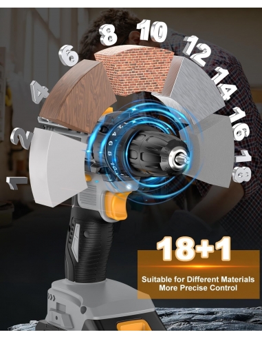 LEEIKOO MR3705 Trapano Avvitatore...