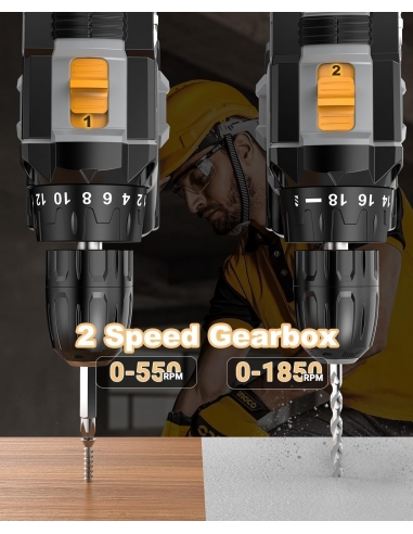 LEEIKOO MR3705 Trapano Avvitatore...