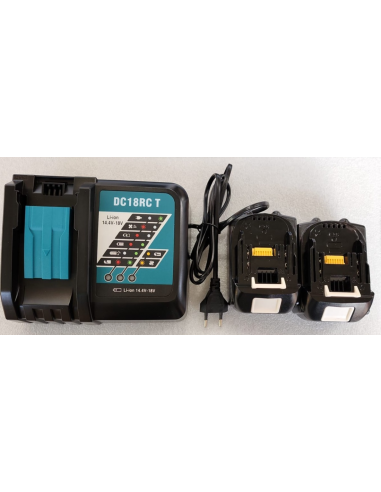 BATTOOL DC18RC-T Caricatore rapido...