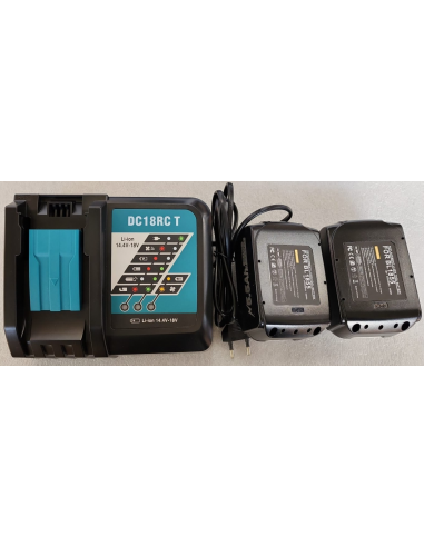 BATTOOL DC18RC-T Caricatore rapido...