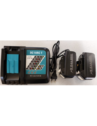 BATTOOL DC18RC-T Caricatore rapido...