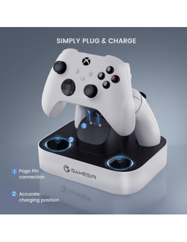 GameSir Stazione ricarica doppio dock...